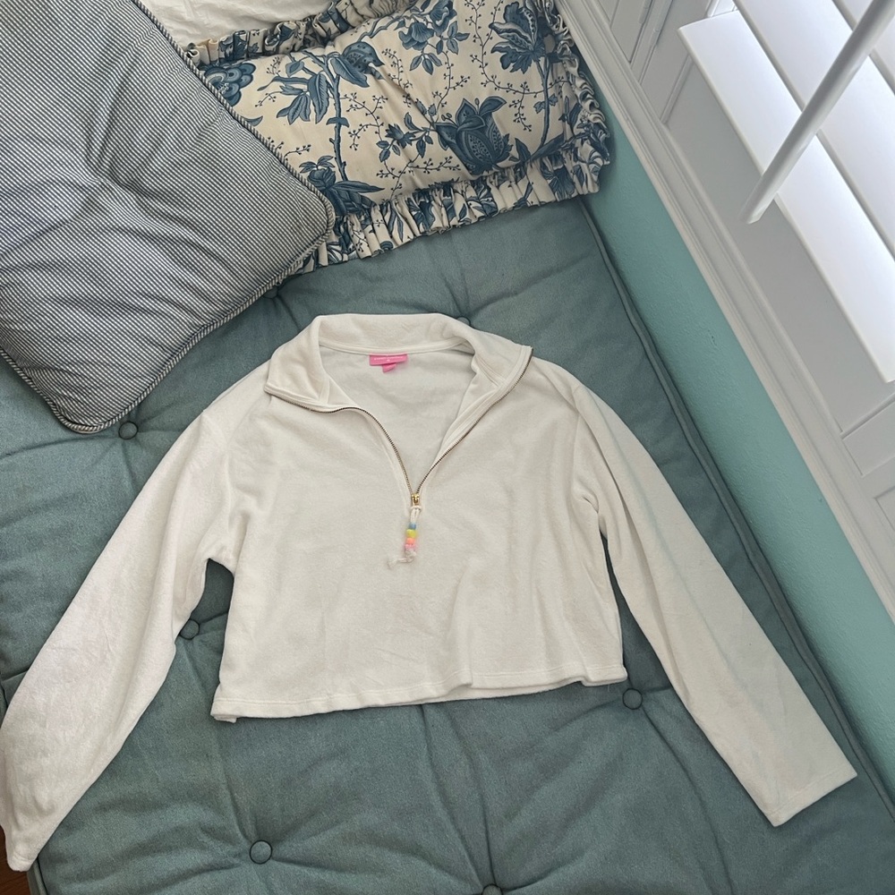 Stoney Clover Lane x Target Cream Crop Top